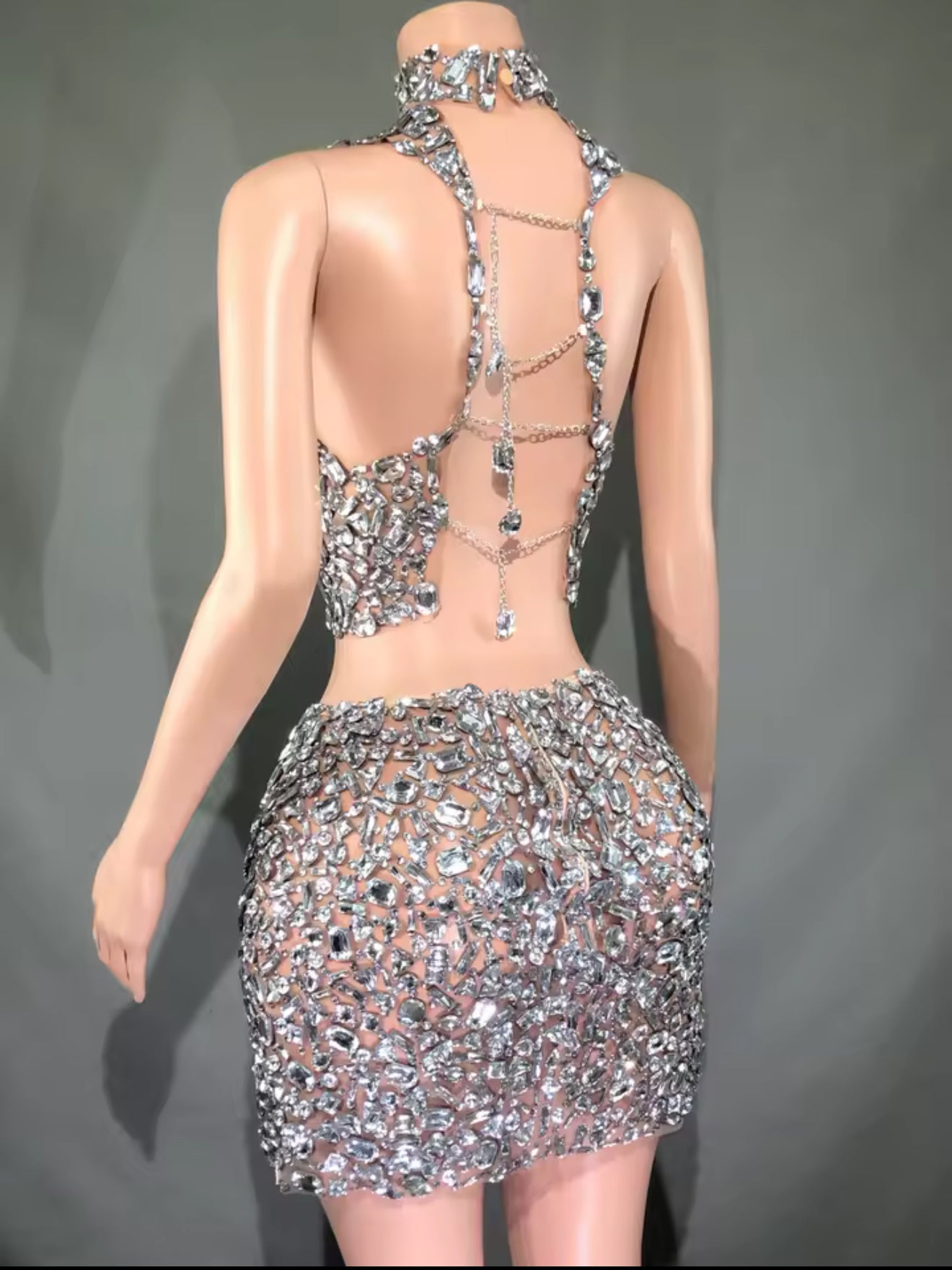 Diamond shard two piece set