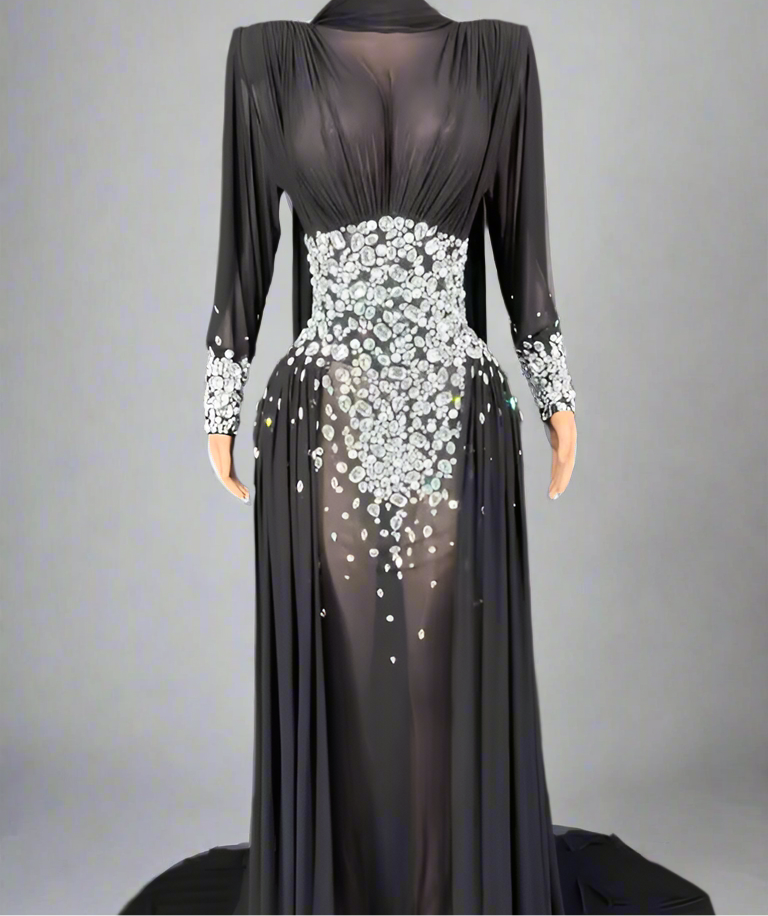 Night shade crystals DRESS
