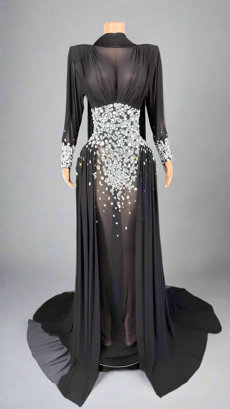 Night shade crystals DRESS