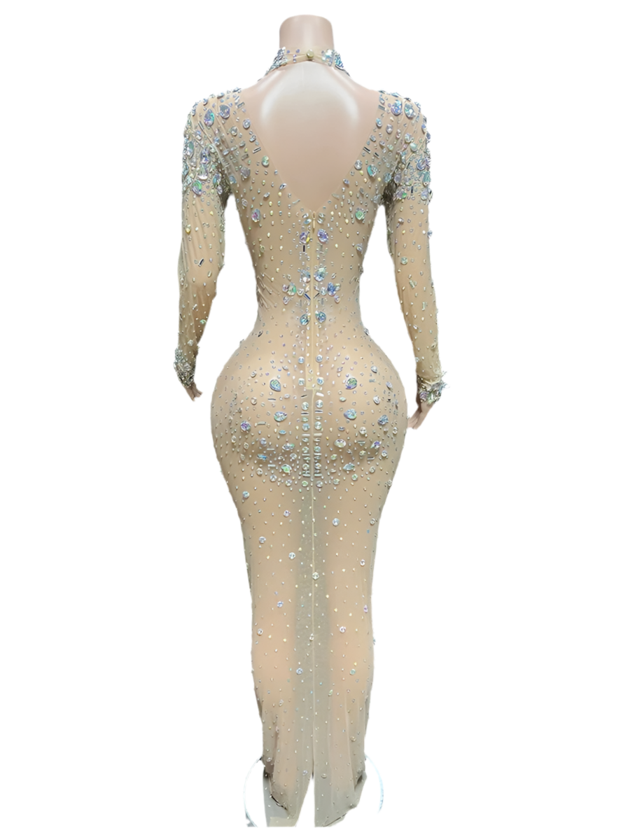 Sparking Ringtone Long Gown Dress