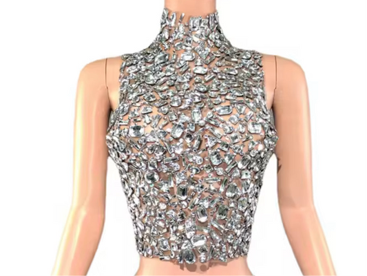 Diamond shard two piece set
