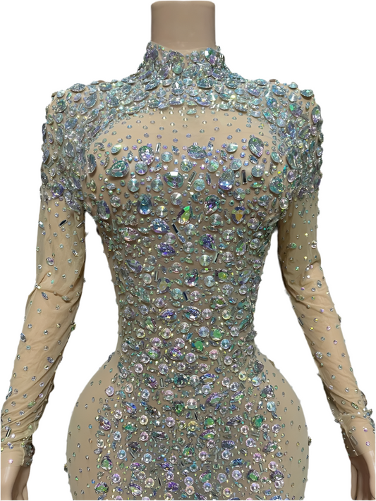 Sparking Ringtone Long Gown Dress