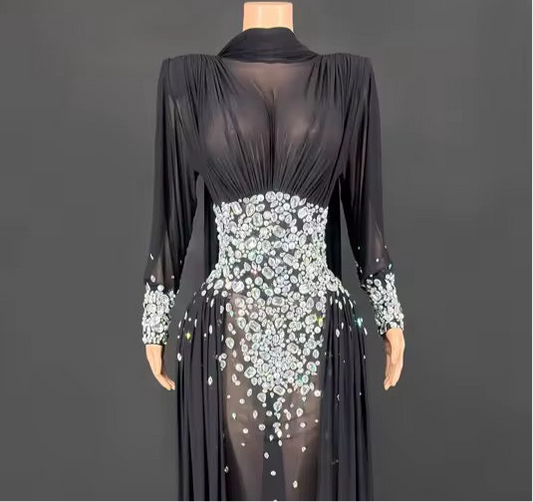 Night shade crystals DRESS